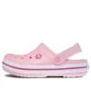 Crocband-sandaalit, unisex, vaaleanpunainen ja violetti
