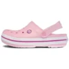 Crocband-sandaalit, unisex, vaaleanpunainen ja violetti
