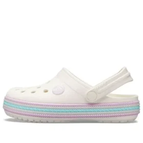 Crocband Sport Cord -pistokkaat ”White”