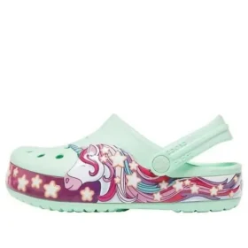 Crocband Unicorn Pistokkaat ”Green Red”