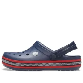 Crocband Zipper Band -pistokkaat ”Navy Red”