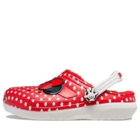 Crocs x Disney Minnie Mouse Classic Clog ”Red White Black”