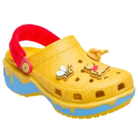 Crocs x Disney Winnie the Pooh Classic Platform Clog ”Yellow Red”