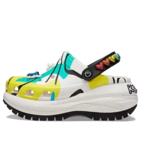 Crocs x Keith Haring Mega Crush Clog ”White Multi”