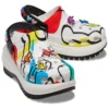 Crocs x Keith Haring Mega Crush Clog ”White Multi”