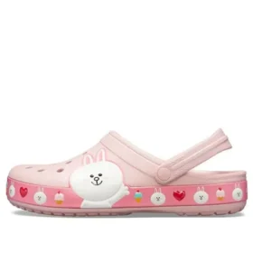 Crocs x Line Friends Beach Pink -unisex-sandaalit