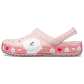 Crocs x Line Friends Beach Pink -unisex-sandaalit