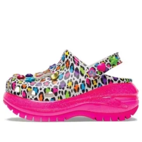 Crocs x Lisa Frank Mega Crush Clogs ”Pink Multi”