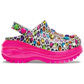 Crocs x Lisa Frank Mega Crush Clogs ”Pink Multi”