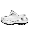 Crocs x MCM Mega Crush Clog ”White Silver”