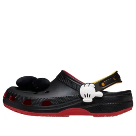 Crocs x Mickey Mouse Classic Clogs ”Black Red”