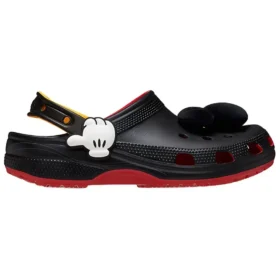 Crocs x Mickey Mouse Classic Clogs ”Black Red”