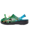 Crocs x Minecraft Pistokkaat ”Green Black”