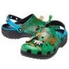 Crocs x Minecraft Pistokkaat ”Green Black”