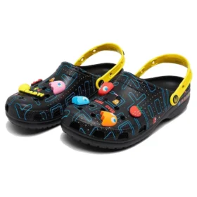 Crocs x Pac-Man All-Terrain Pistokkaat ”Black Yellow”