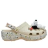 Crocs x Peanuts Classic Platform Clog ”Snoopy Cloud”