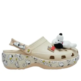 Crocs x Peanuts Classic Platform Clog ”Snoopy Cloud”