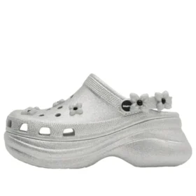 Crocs x SMFK Bae Pistokkaat ”Silver Glitter”