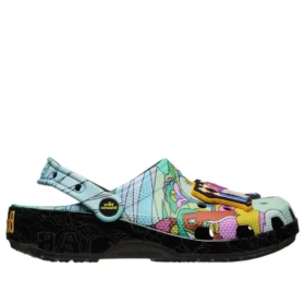 Crocs x The Beatles -pistokkaat ”Multi-Color Black”