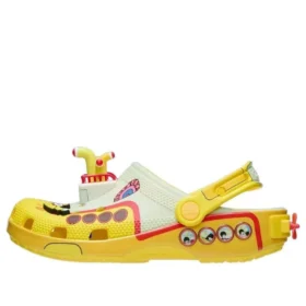 Crocs x The Beatles -pistokkaat ”Yellow Red”