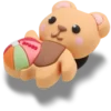 Cutie Beach Bear Jibbitz™-korut