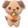 Cutie Ice Cream Puppy Jibbitz-korut