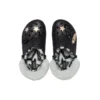 Disco Classic Lined Clog Disco Glitter ”Musta Valkoinen”