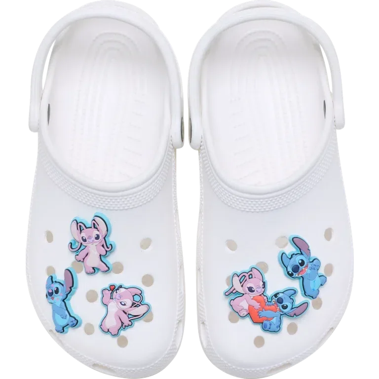 Disney Stitch & Angel 5-pakkaus Jibbitz-kenkäkoruja Disney Stitch & Angel 5-pakkaus Jibbitz-kenkäkoruja