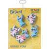 Disney Stitch & Angel 5-pakkaus Jibbitz-kenkäkoruja Disney Stitch & Angel 5-pakkaus Jibbitz-kenkäkoruja