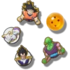 Dragon Ball Z 5-pakkaus Jibbitz-korut