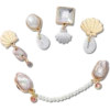 Elevated Pearl 5-pakkaus Jibbitz-koruja