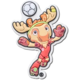 Fifa World Cup Canada -maskotti Jibbitz™-korut