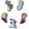 Frozen 5-pakkaus Jibbitz-korut
