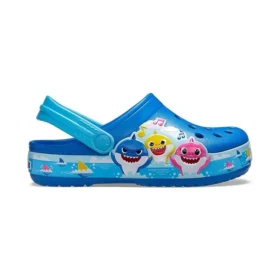 Funny Shark Small Crocs -ulkoilusandaalit, matalat kengät, siniset