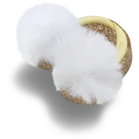 Fuzzy Earmuffs Jibbitz-korut