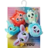 Fuzzy Fantasy Animals -korut, 5 kpl:n Jibbitz-korut-pakkaus