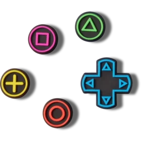 Game Controller 5-pack Jibbitz-korut
