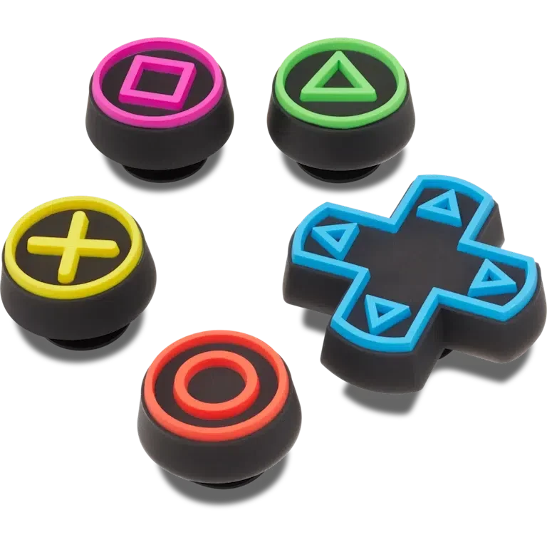 Game Controller 5-pack Jibbitz-korut Game Controller 5-pack Jibbitz-korut
