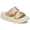 Getaway Platform H-Strap -sandaalit ”White Brown”
