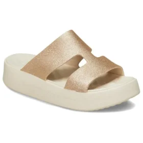 Getaway Platform H-Strap -sandaalit ”White Brown”