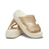 Getaway Platform H-Strap -sandaalit ”White Brown”