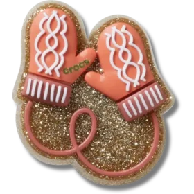 Glitter Pink Mittens Jibbitz-korut