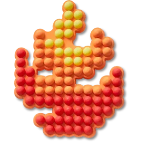 Helmillä koristellut Flame Jibbitz™ -korut