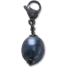 Hopeanmusta Smt Pearl -koriste Jibbitz™-korut