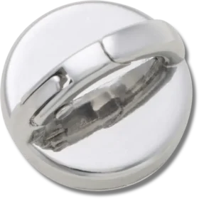 Hopeiset vaihdettavat Stud Jibbitz™ -korut