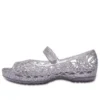 Isabella Glitter Peep Toe -sandaalit ”Silver”
