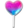 Jelly Heart Lollipop Jibbitz™-korut