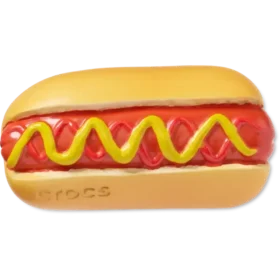 Jibbitz-korut: Hot dog kastettuna sinappiin