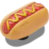 Jibbitz-korut: Hot dog kastettuna sinappiin