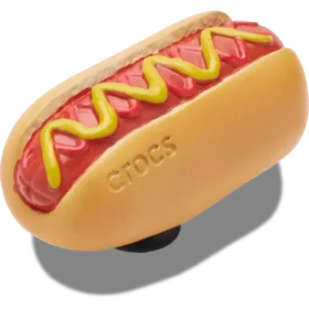 Jibbitz-korut: Hot dog kastettuna sinappiin